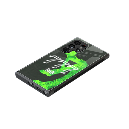 777 Luck stylish phone case for samsung galaxy s23 ultra | glossy glass and slim fit