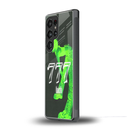 777 Luck samsung galaxy s25 ultra mobile cover | shockproof glass phone case
