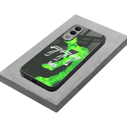 777 Luck stylish phone case for vivo v70 fe | glossy glass and slim fit