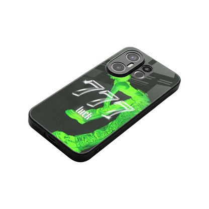 777 Luck stylish phone case for vivo x200 fe | glossy glass and slim fit