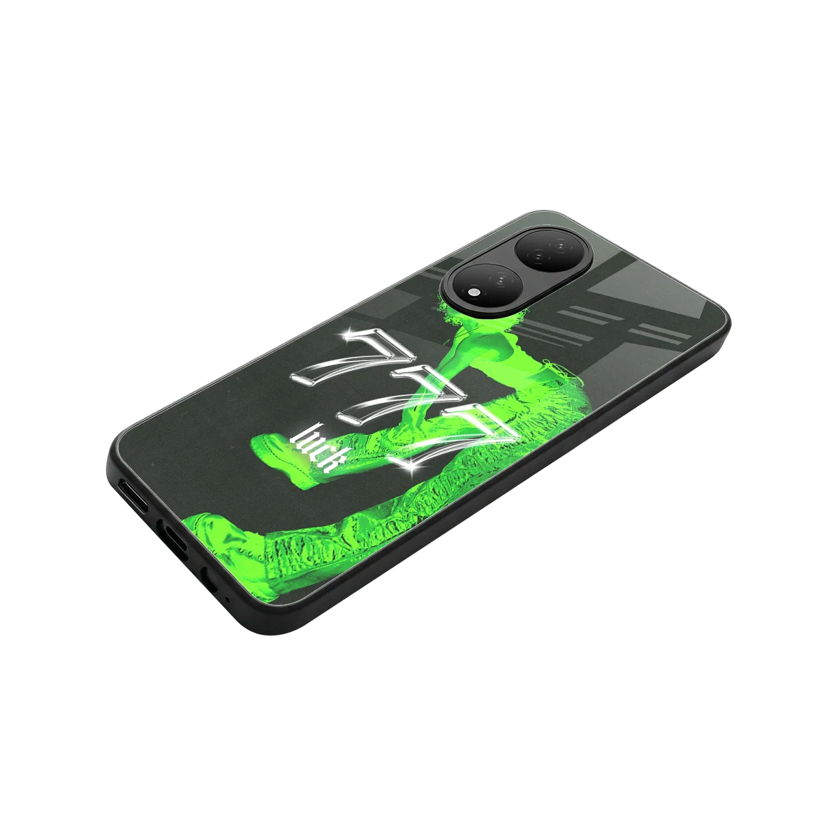 777 Luck stylish phone case for Vivo-y100 | glossy glass and slim fit