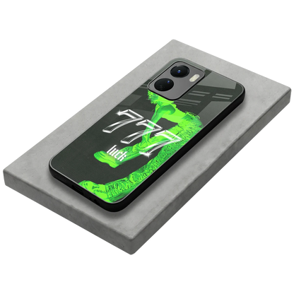 777 Luck stylish phone case for vivo y16 | glossy glass and slim fit