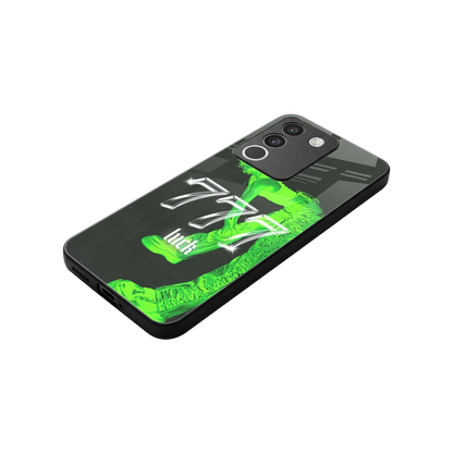 777 Luck stylish phone case for vivo y200 5g | glossy glass and slim fit