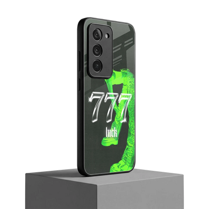 777 Luck redmi 15 5g mobile cover | shockproof glass phone case