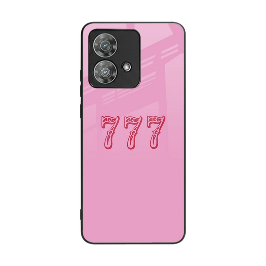 777 back phone cover | glass case for motorola edge 40 neo 5g