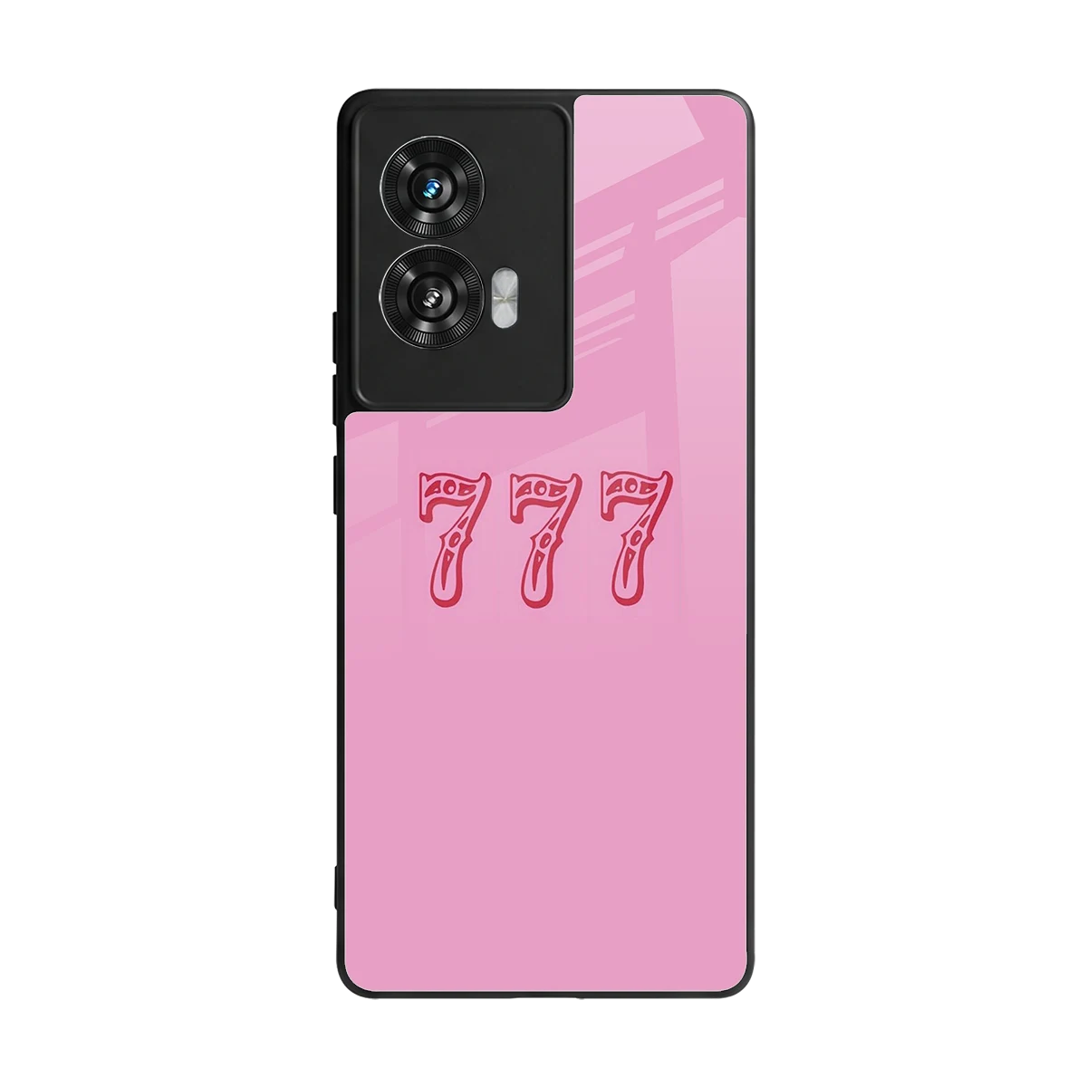 777 back phone cover | glass case for motorola edge 50 fusion