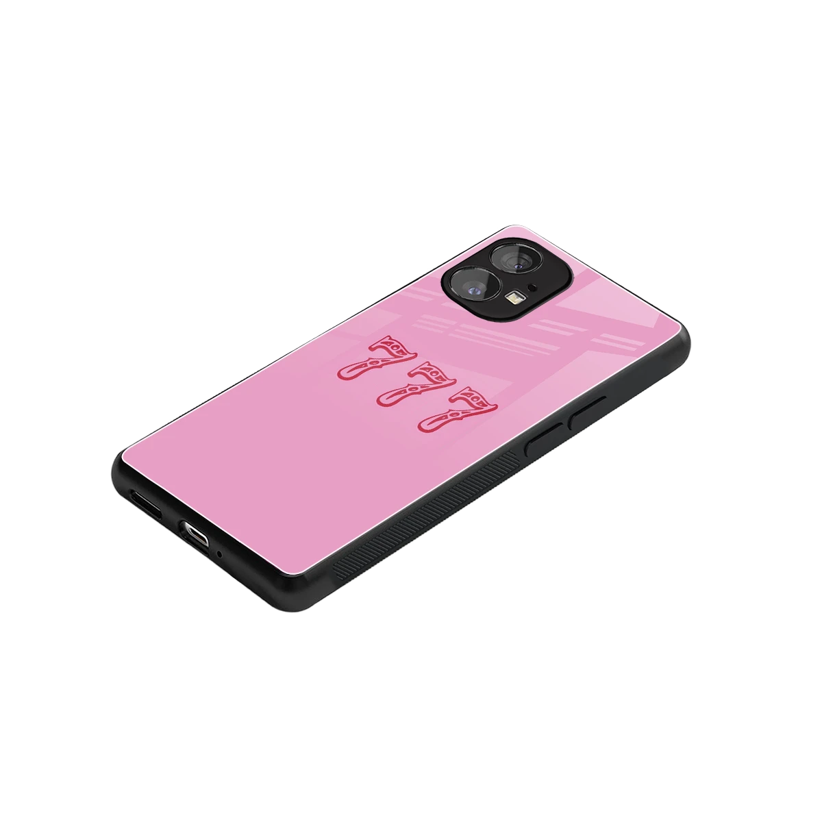 777 stylish phone case for nothing phone 1 | glossy glass and slim fit