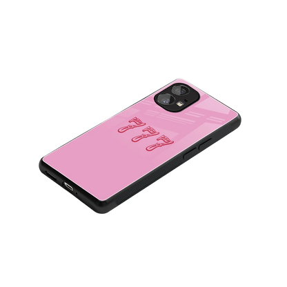 777 stylish phone case for nothing phone 1 | glossy glass and slim fit
