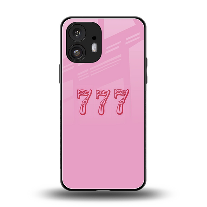 777 back phone cover | glass case for nothing phone 2