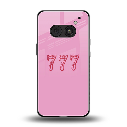 777 back phone cover | glass case for nothing phone 2a plus