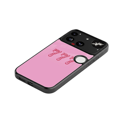 777 stylish phone case for nothing phone 3 | glossy glass and slim fit