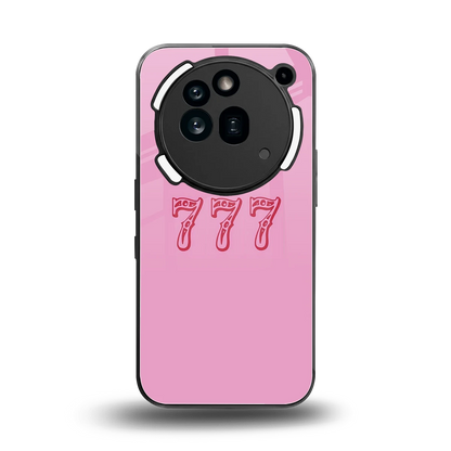 777 back phone cover | glass case for nothing phone 3a pro