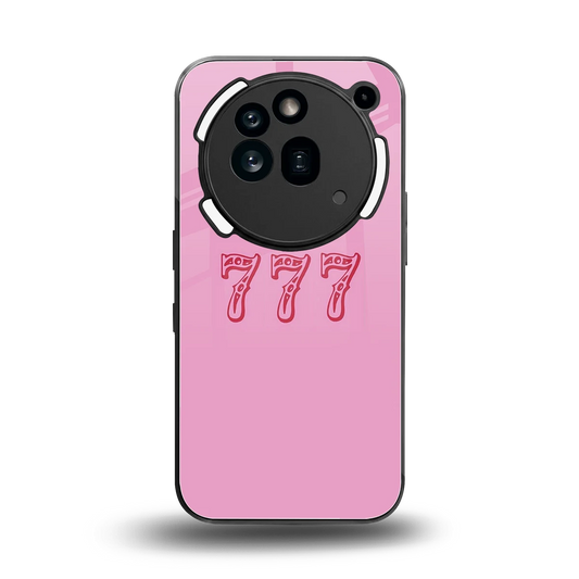 777 back phone cover | glass case for nothing phone 3a pro