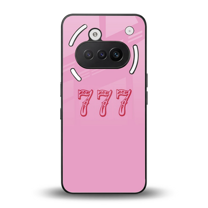 777 back phone cover | glass case for nothing phone 3a