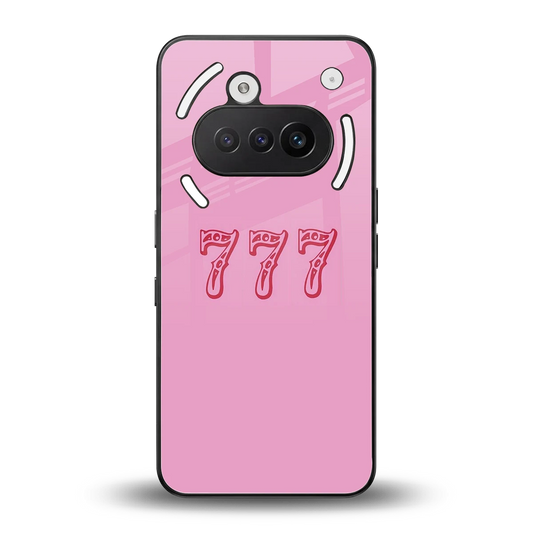 777 back phone cover | glass case for nothing phone 3a