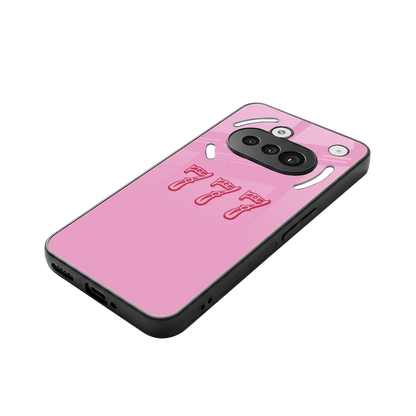 777 stylish phone case for nothing phone 3a | glossy glass and slim fit