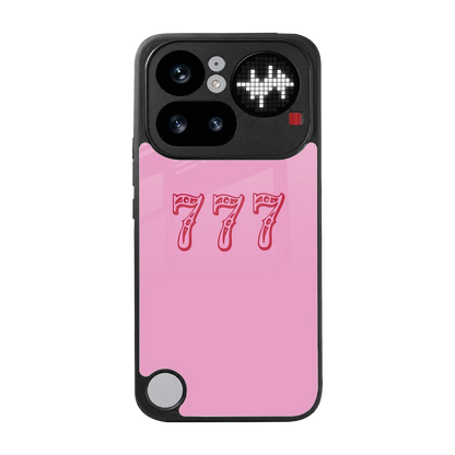777 back phone cover | glass case for nothing phone 4a pro