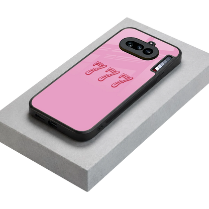 777 stylish phone case for nothing phone 4a | glossy glass and slim fit