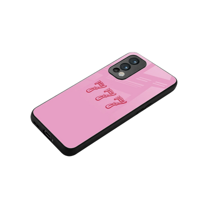 777 stylish phone case for oneplus nord 2 | glossy glass and slim fit