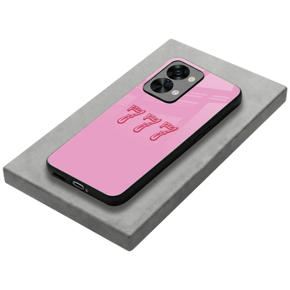 777 stylish phone case for oneplus nord 2t | glossy glass and slim fit