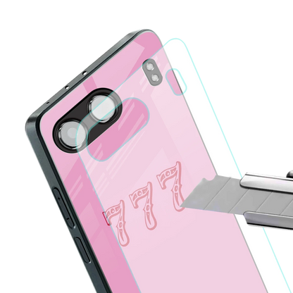 777 stylish phone case for oneplus nord 4 | glossy glass and slim fit