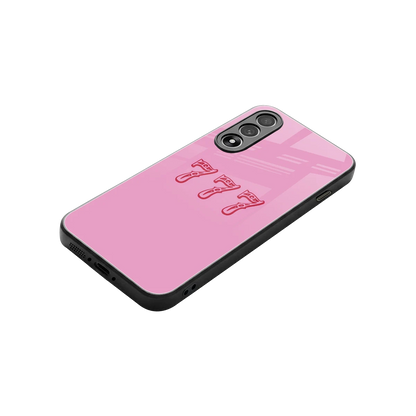 777 stylish phone case for oneplus nord 5 | glossy glass and slim fit