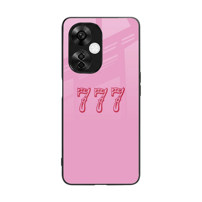 777 back phone cover | glass case for oneplus nord ce 3 lite