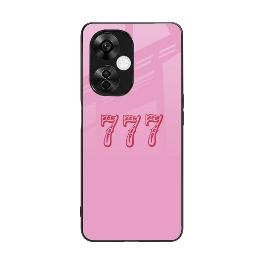 777 back phone cover | glass case for oneplus nord ce 3 lite