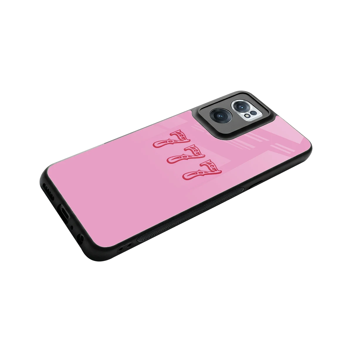 777 stylish phone case for oneplus nord ce 2 | glossy glass and slim fit