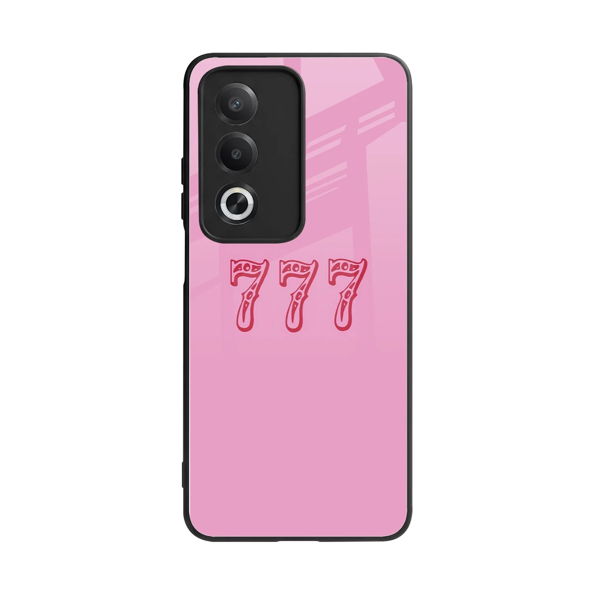 777 back phone cover | glass case for oppo a3 pro