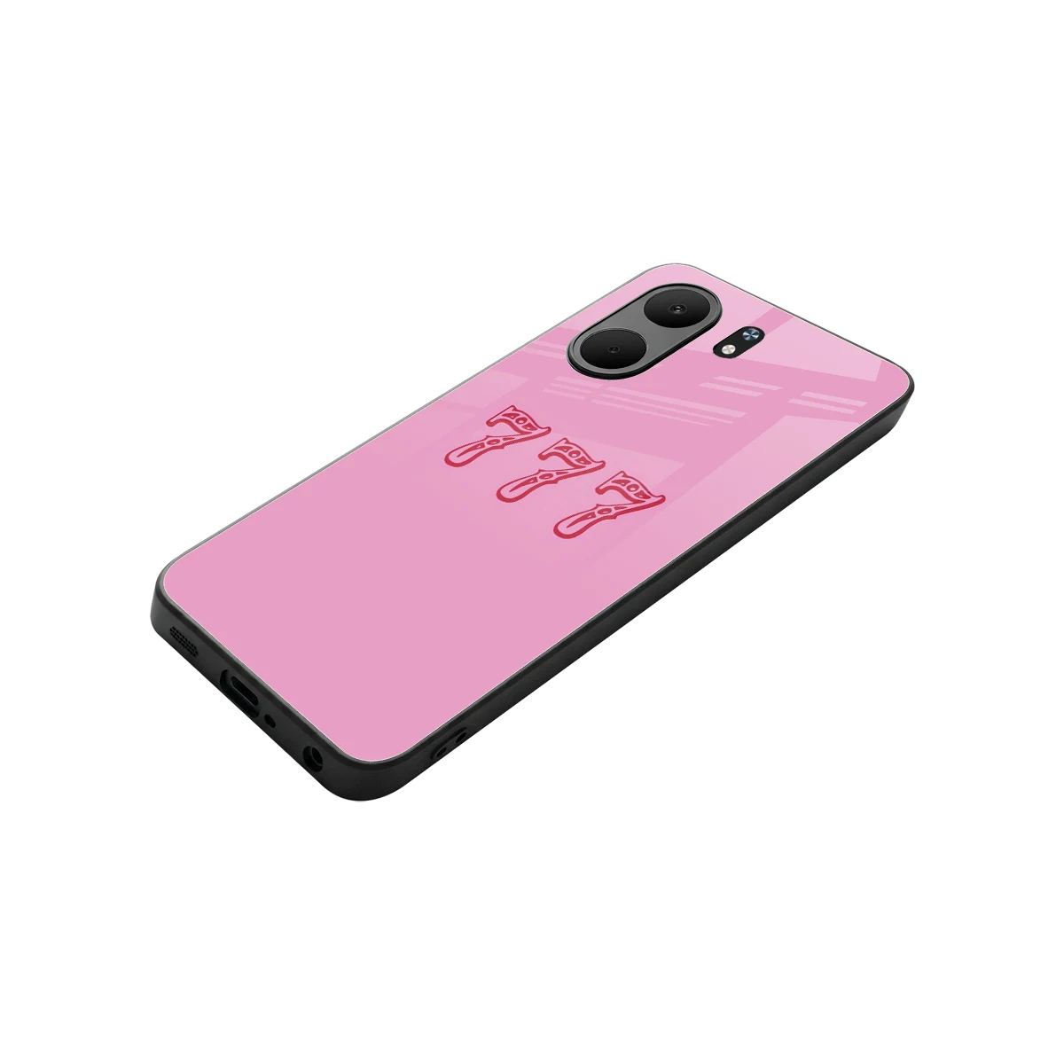 777 stylish phone case for oppo a5x 5g | glossy glass and slim fit