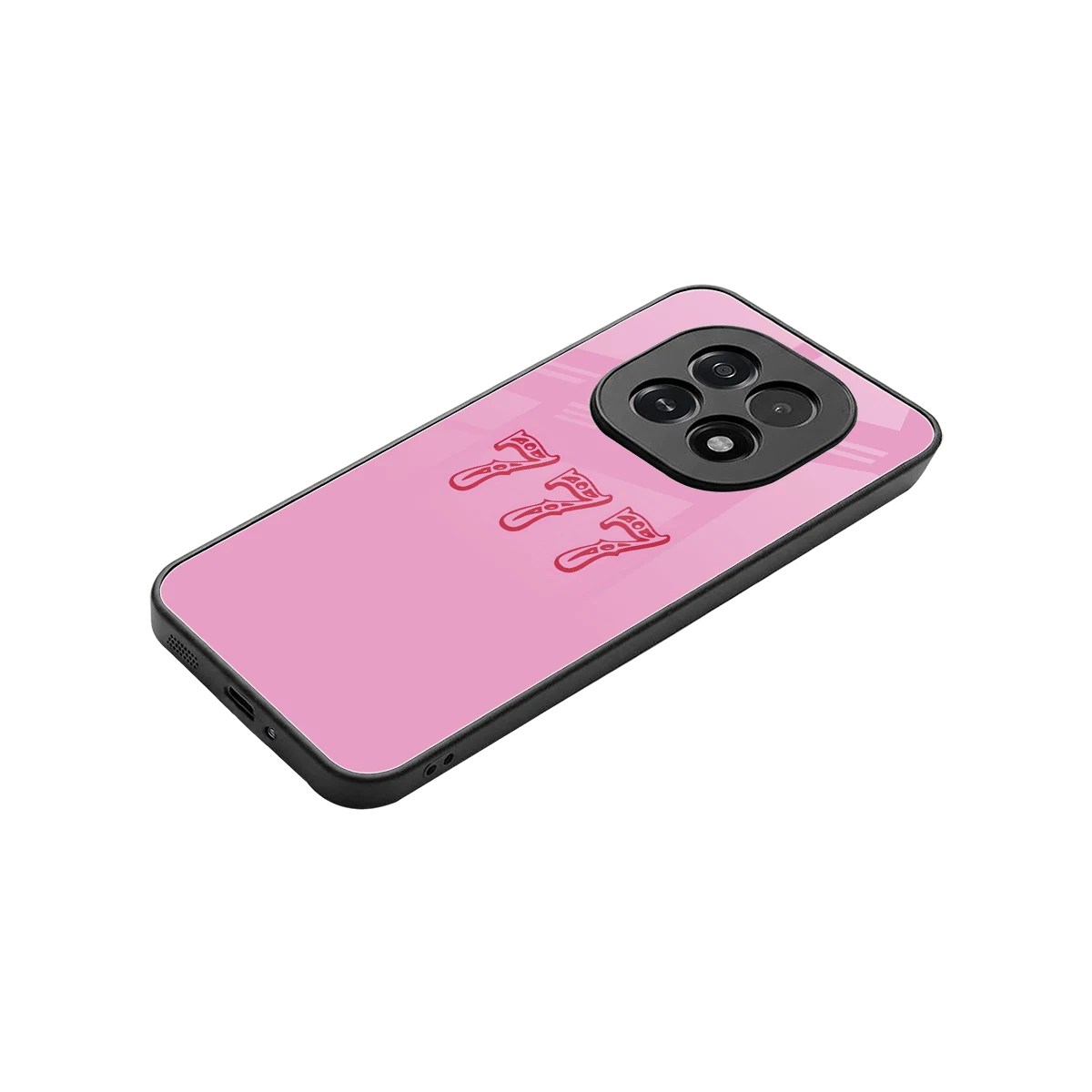 777 stylish phone case for oppo f29 5g | glossy glass and slim fit