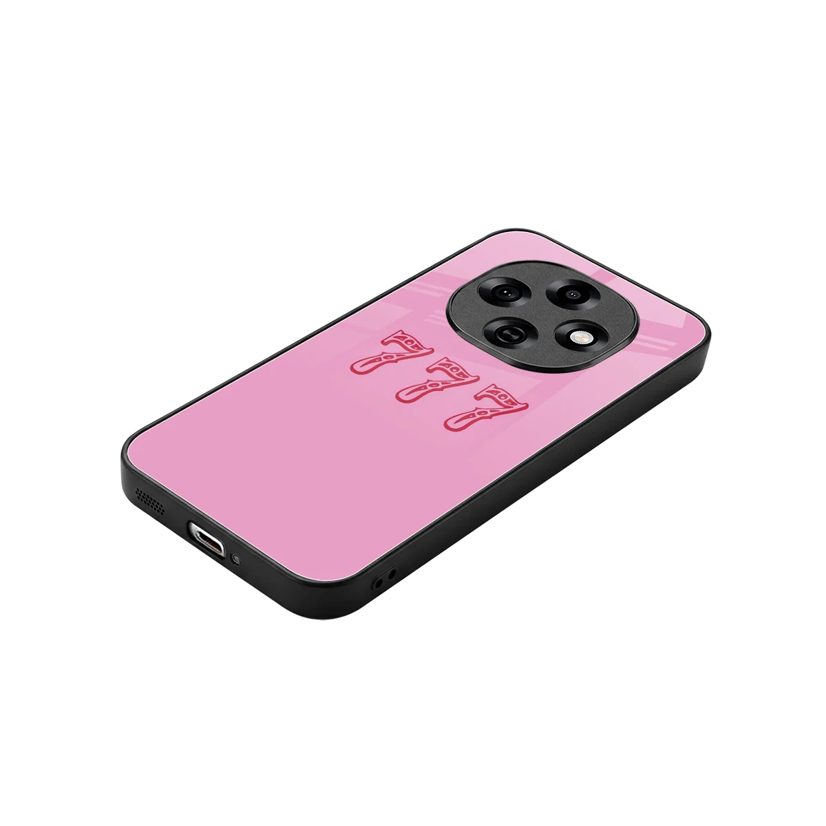 777 stylish phone case for oppo f31 pro 5g | glossy glass and slim fit