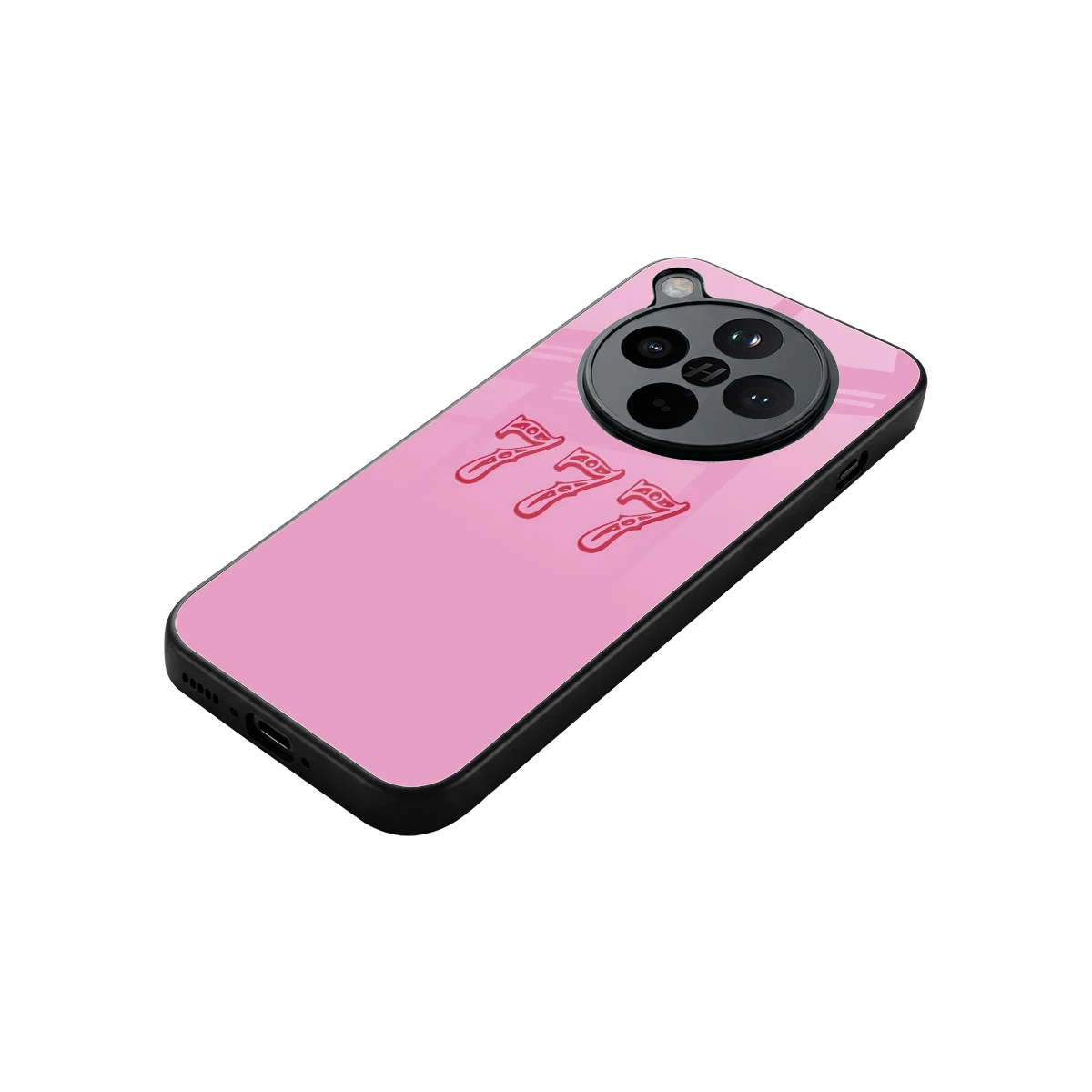 777 stylish phone case for oppo find x8 | glossy glass and slim fit