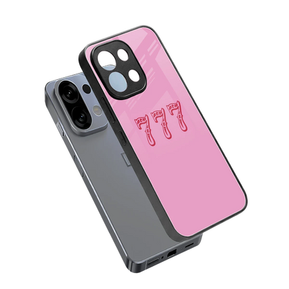 777 sleek oppo k13 5g cover with tempered glass back and TPU edges