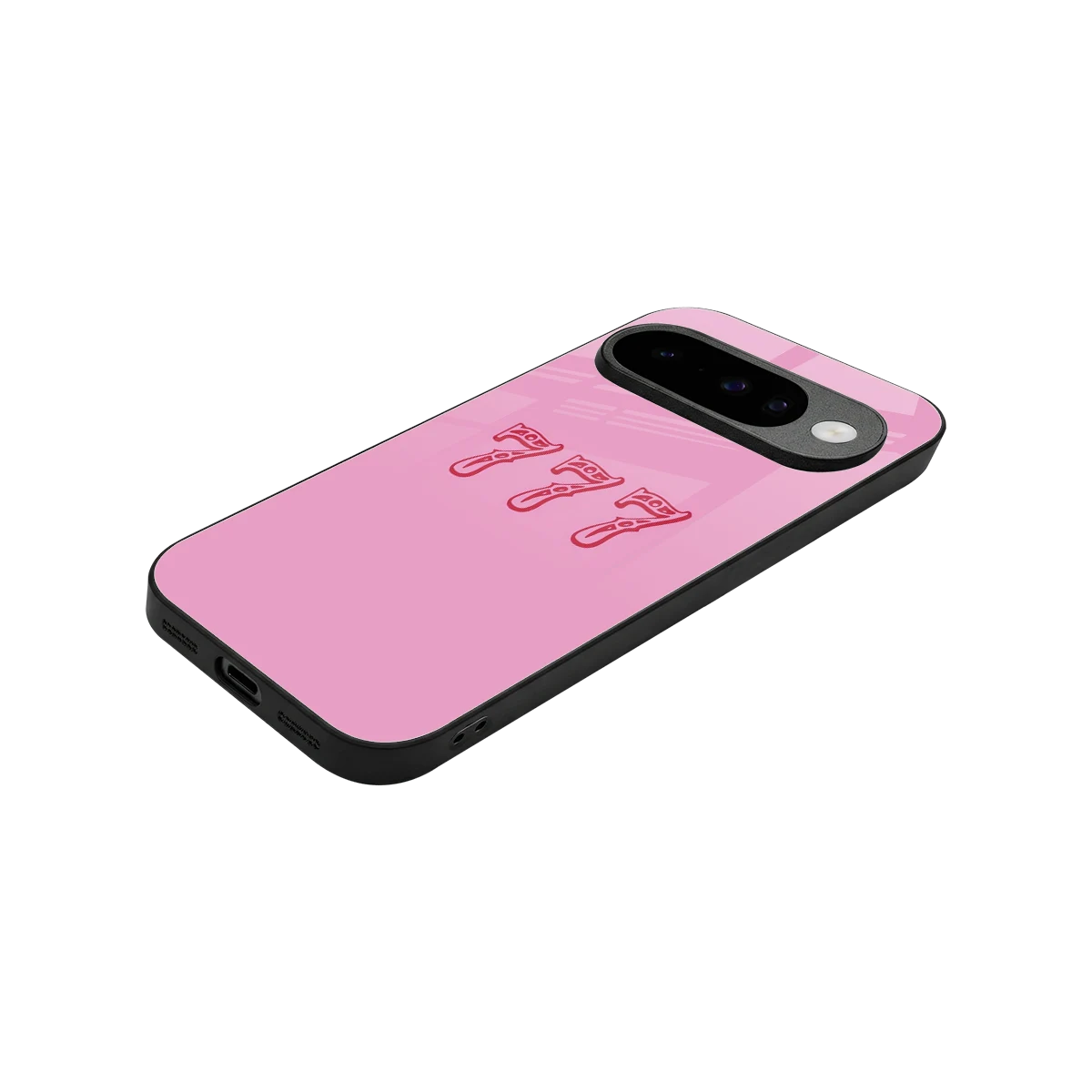 777 stylish phone case for google pixel 10 | glossy glass and slim fit