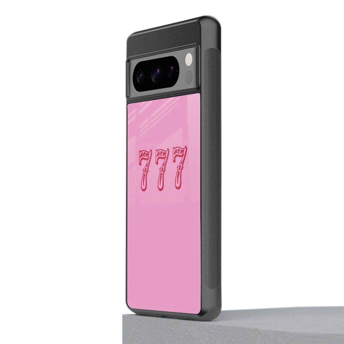 777 stylish phone case for google pixel 8 pro | glossy glass and slim fit