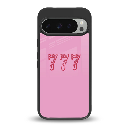 777 back phone cover | glass case for google pixel 9 pro