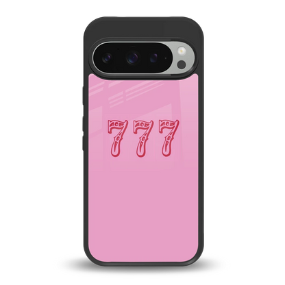 777 back phone cover | glass case for google pixel 9 pro xl