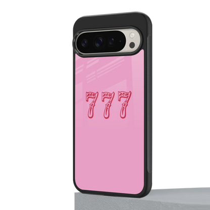777 google pixel 9 pro xl mobile cover | shockproof glass phone case