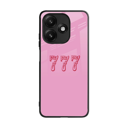 777 back phone cover | glass case for redmi 12 5g