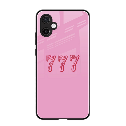 777 back phone cover | glass case for samsung galaxy a06 5g