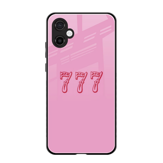 777 back phone cover | glass case for samsung galaxy a06 5g