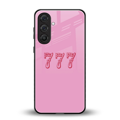777 back phone cover | glass case for samsung galaxy a17 5g