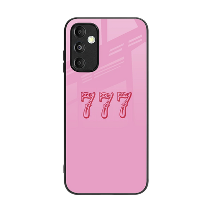 777 back phone cover | glass case for samsung galaxy m14 5g