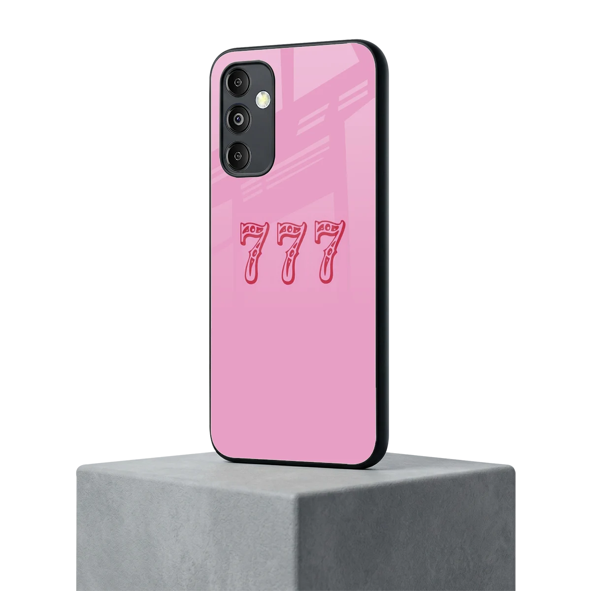 777 samsung galaxy m14 5g mobile cover | shockproof glass phone case