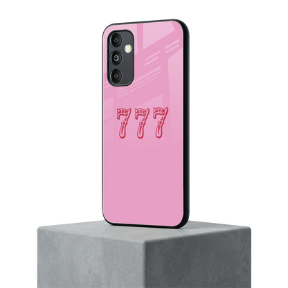 777 samsung galaxy m14 5g mobile cover | shockproof glass phone case