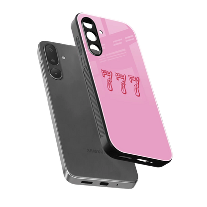 777 sleek samsung galaxy m36 5g cover with tempered glass back and TPU edges