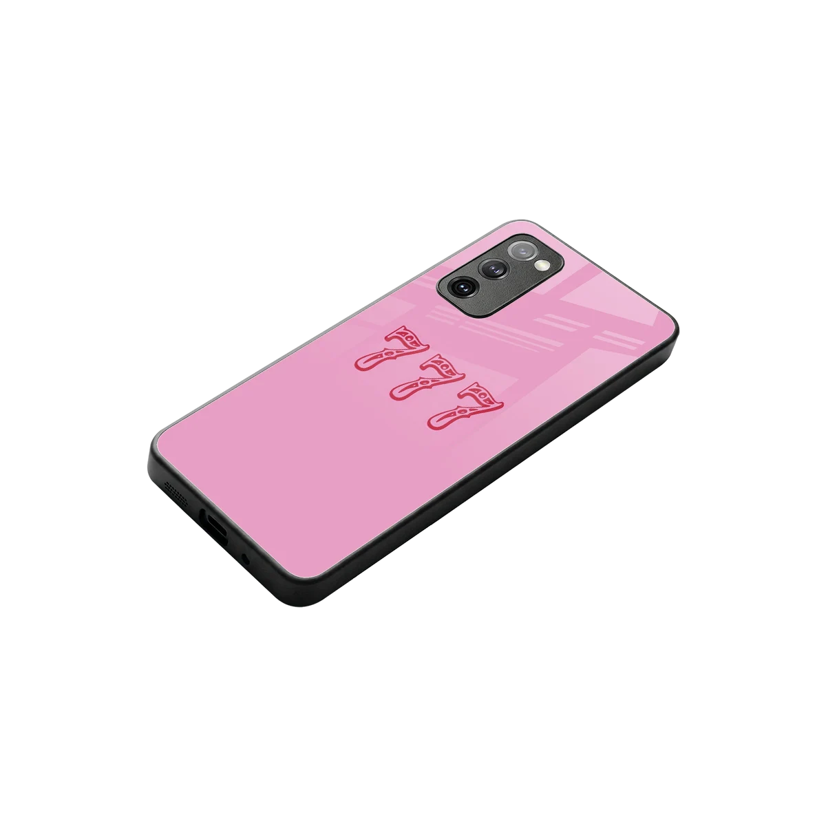777 stylish phone case for samsung galaxy s20 fe | glossy glass and slim fit