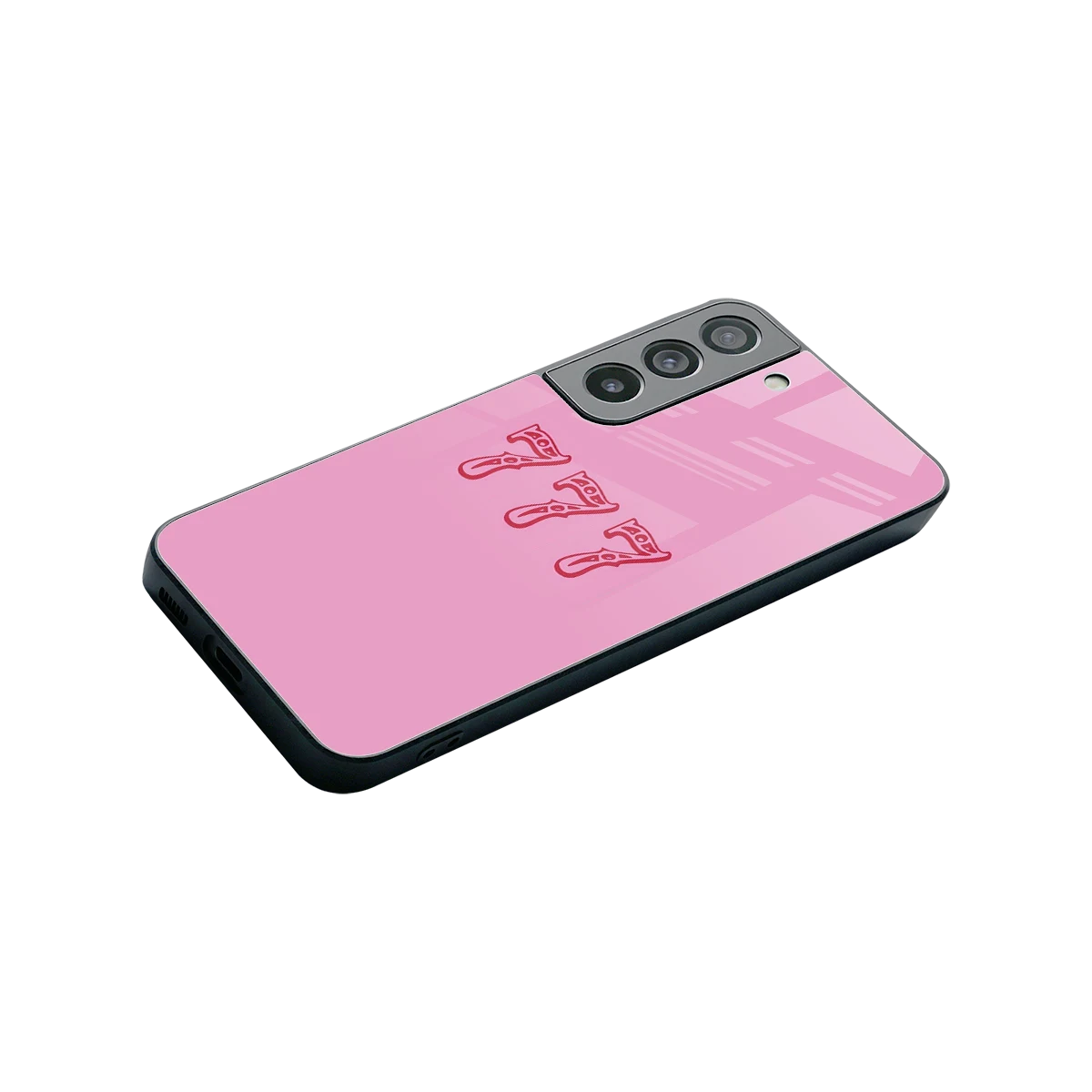 777 stylish phone case for samsung galaxy s22 | glossy glass and slim fit